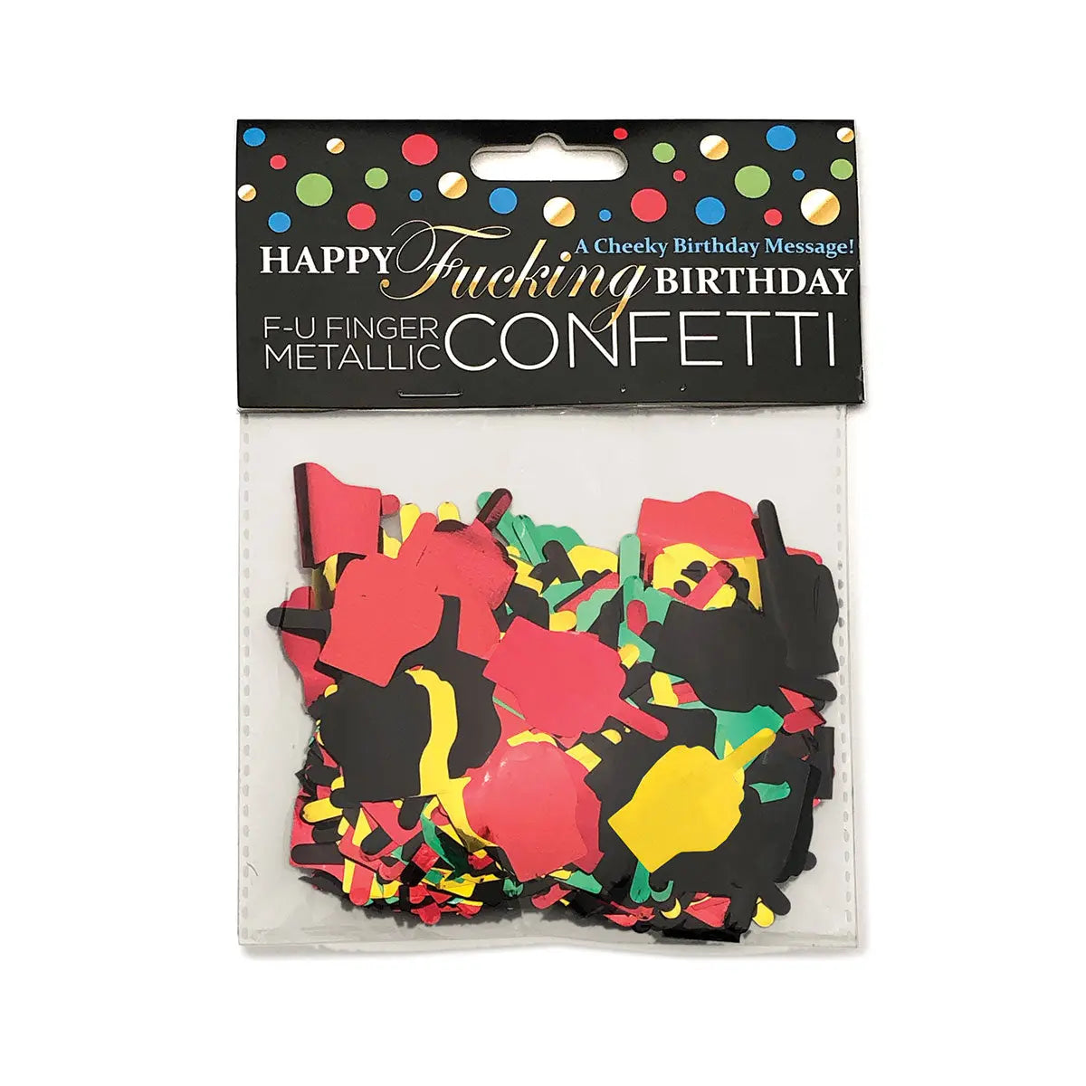 Happy Fucking Birthday Confetti Fingers Candyprints