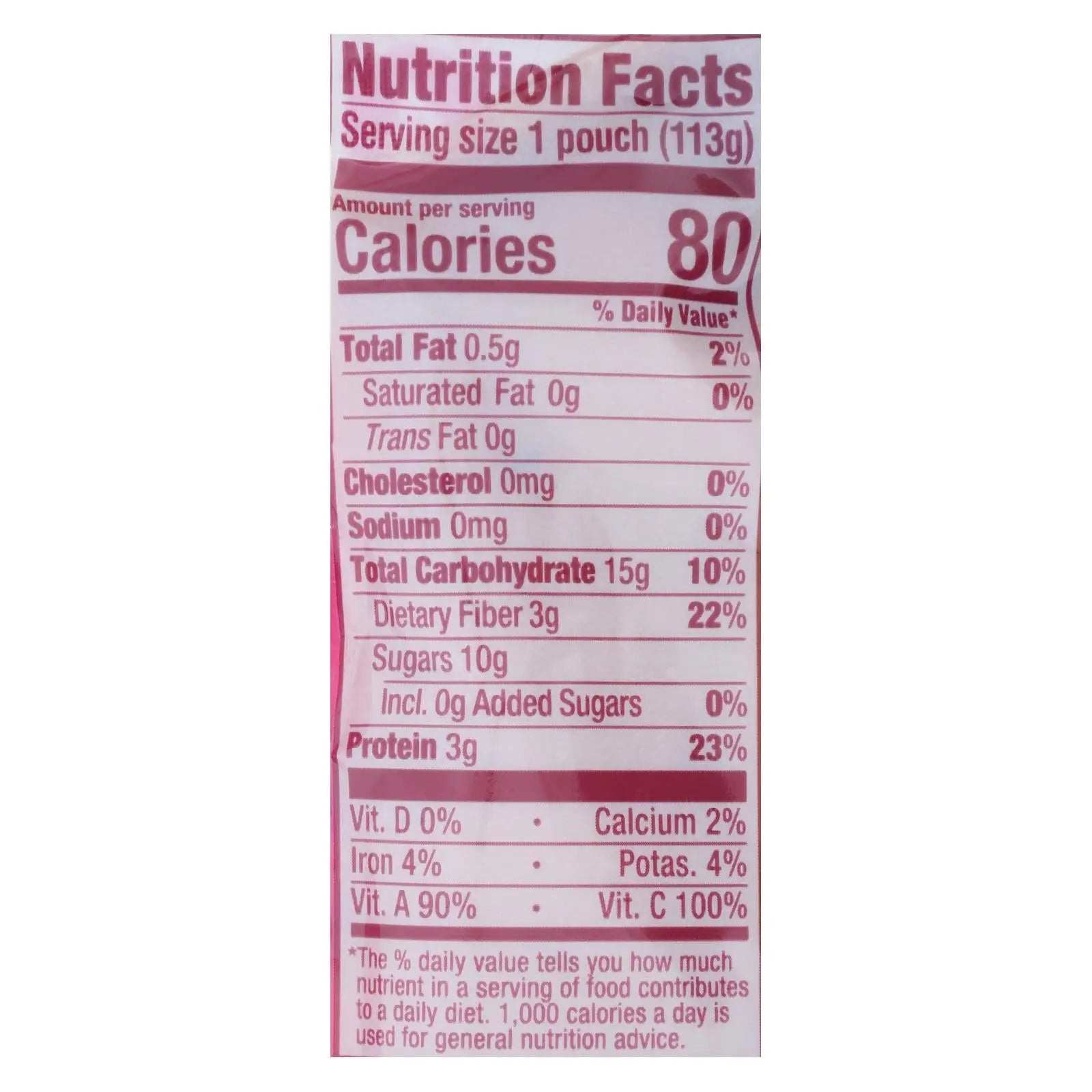 Happy Tot Toddler Food - Organic - Fiber And Protein - Stage 4 - Pear Raspberry Butternut Squash And Carrot - 4 Oz - Case Of 16 Happy Tot