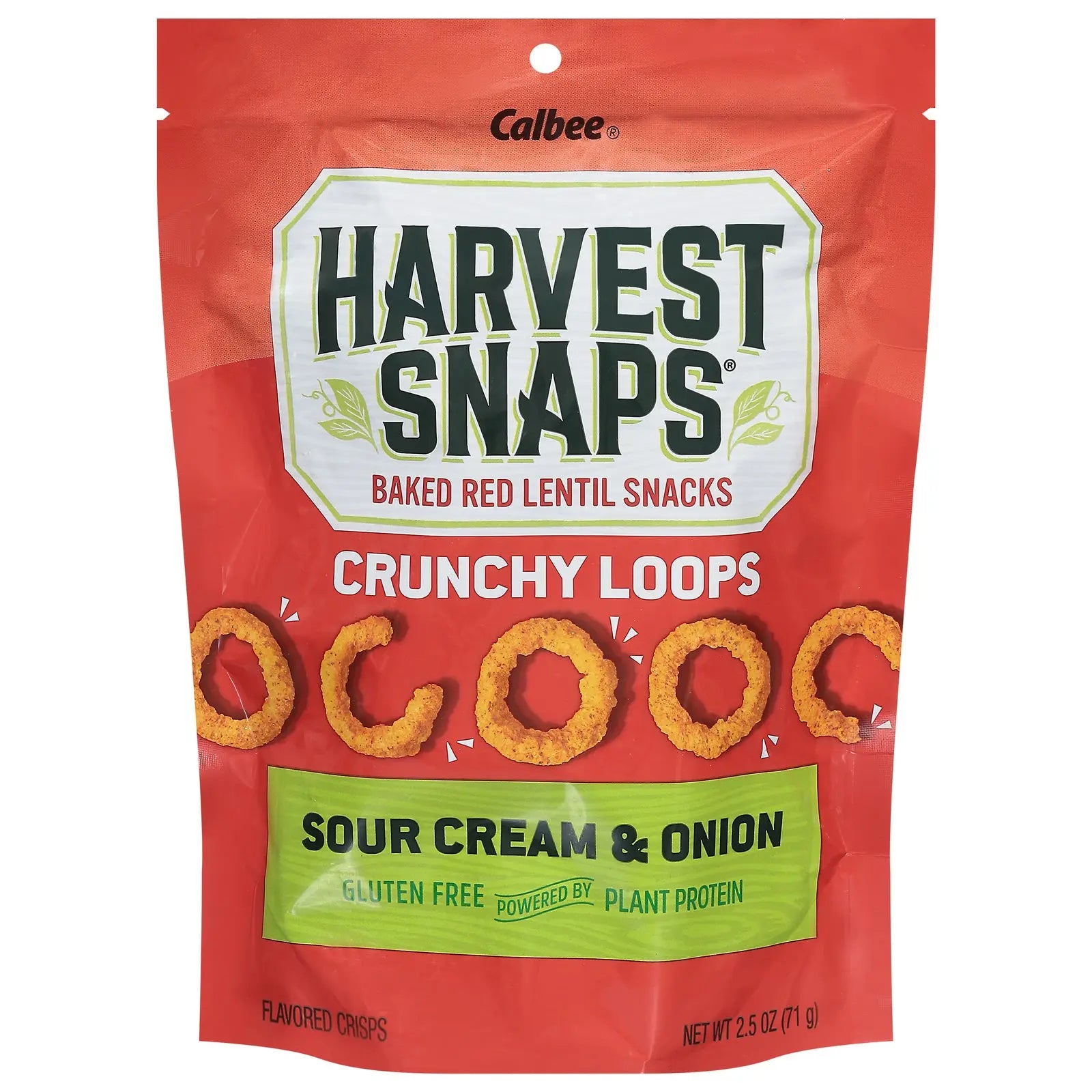 Harvest Snaps - Crunch Loops Scrm Onion - Cs Of 12-2.5 Oz - GreatEagleInc