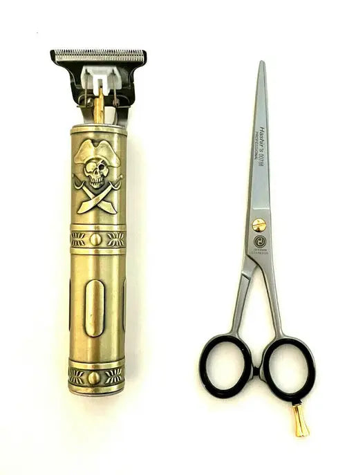 Hashir Professional Beard Hair Nose Ear Scissors Rechargeable Cordless Trimmer Hashir Products