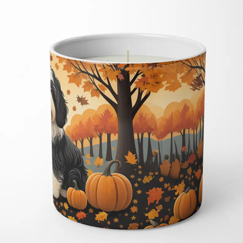 Havanese Fall Decorative Soy Candle Caroline's Treasures