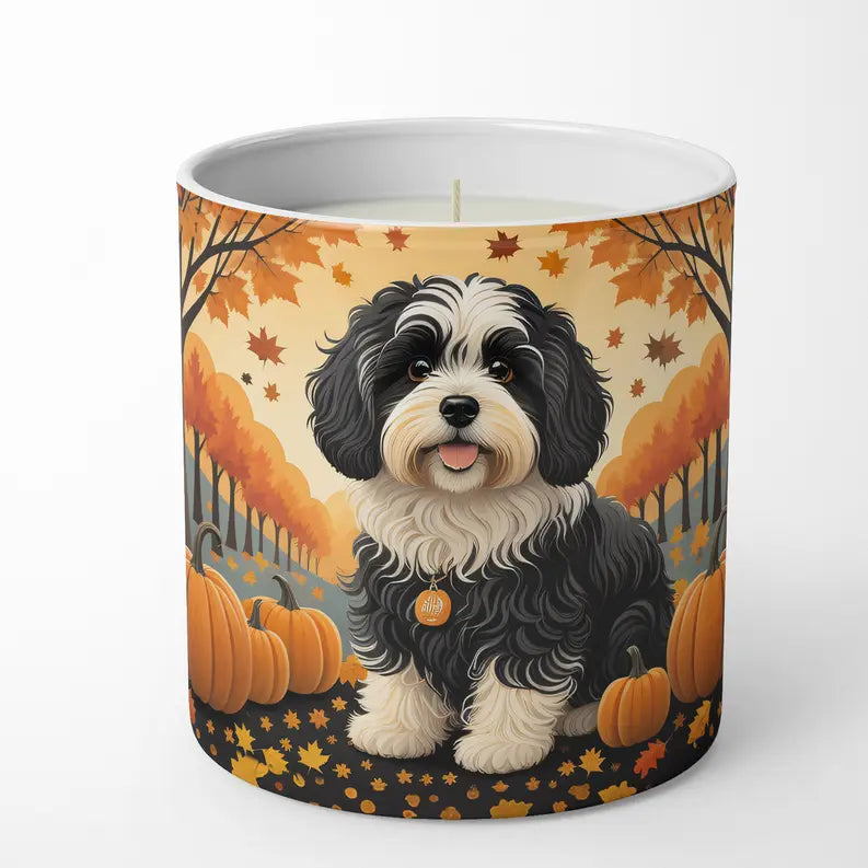 Havanese Fall Decorative Soy Candle Caroline's Treasures