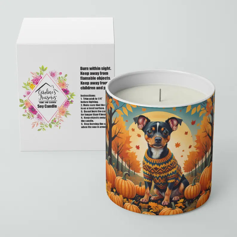 Havanese Fall Decorative Soy Candle Caroline's Treasures