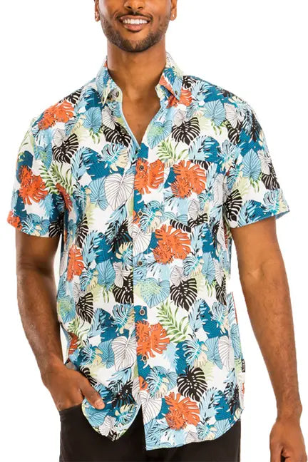 Hawaiian Print Shirt WEIV