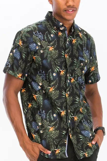 Hawaiian Print Shirt WEIV