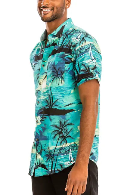 Hawaiian Print Shirt WEIV