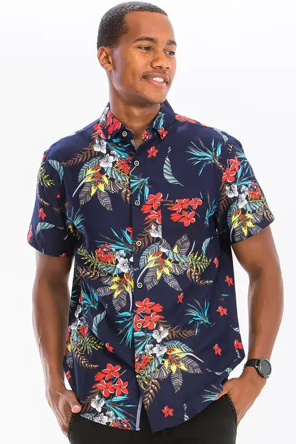 Hawaiian Print Shirt WEIV