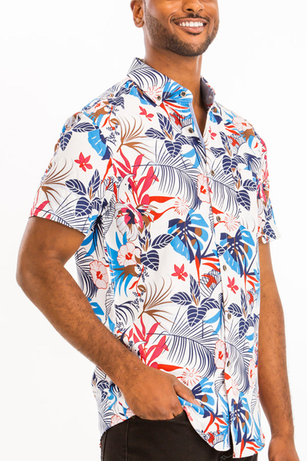 Hawaiian Print Shirt WEIV
