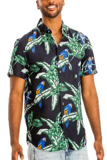 Hawaiian Print Shirt WEIV