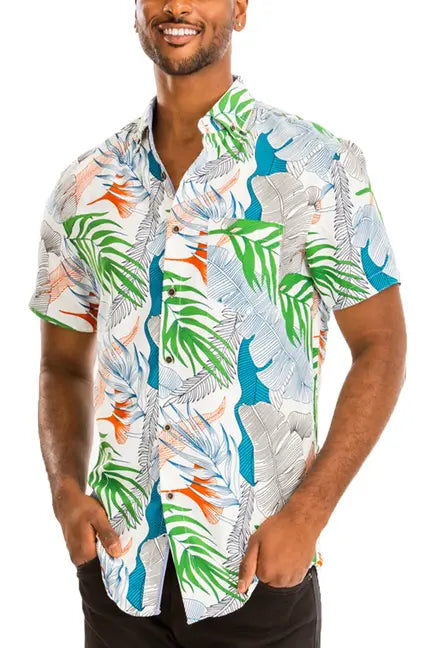 Hawaiian Print Shirt WEIV