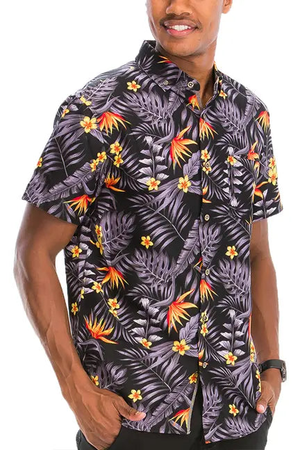 Hawaiian Print Shirt WEIV