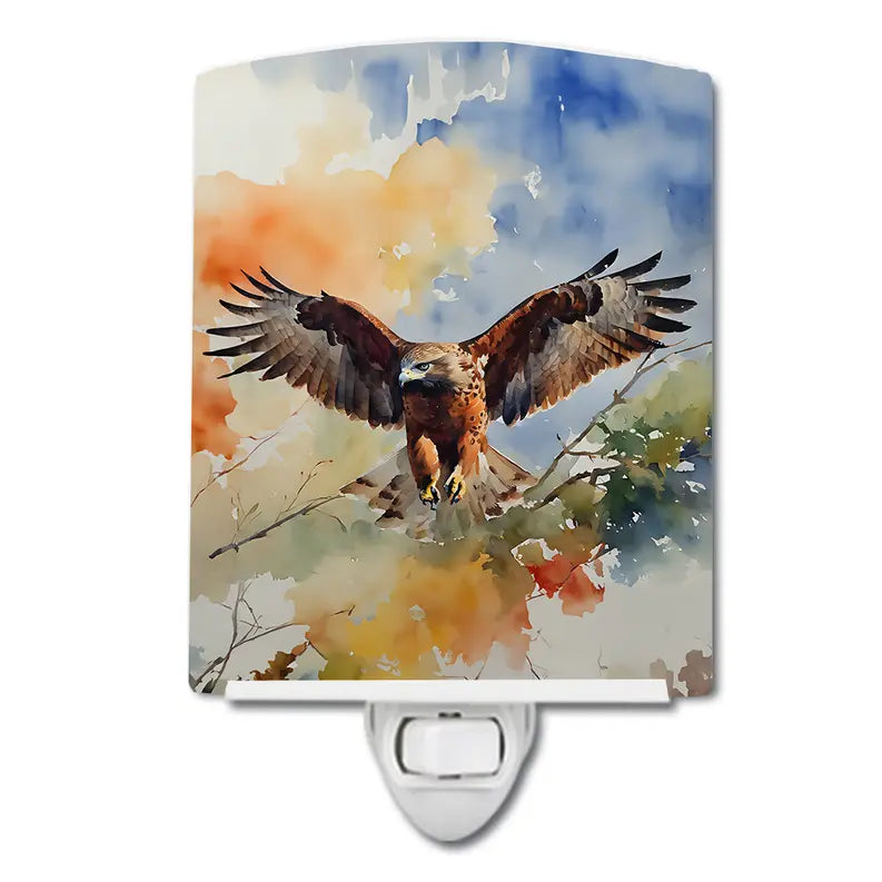 Hawk Ceramic Night Light Caroline's Treasures