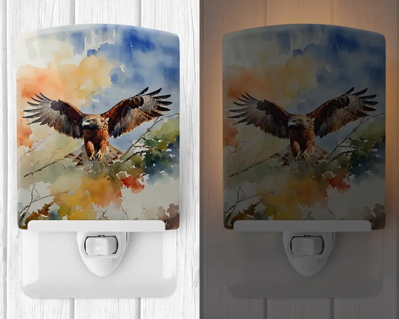 Hawk Ceramic Night Light Caroline's Treasures