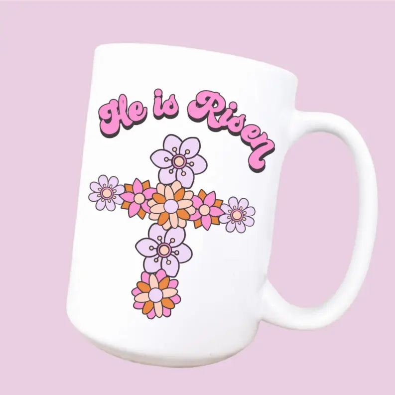 He is risen ceramic coffee mug Mug & Mini