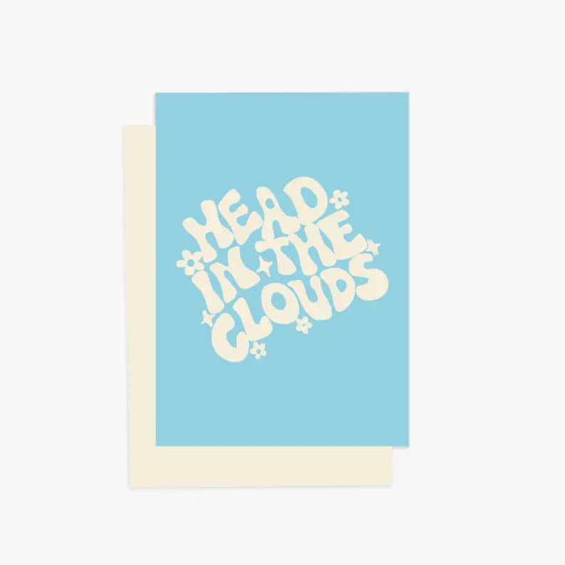 Head in The Clouds Greeting Card Cocus Pocus