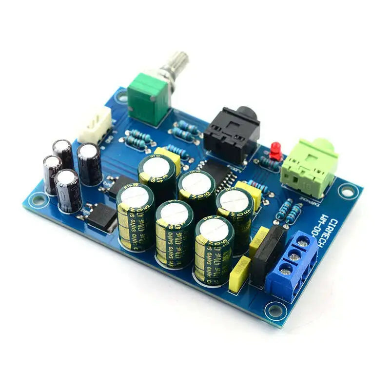 Headphone-amplifier-board-TPA6120-2.0-Channels-HIFI-high-fidelity-Audio-Earphone-Amplifiers-GreatEagleInc-334214742