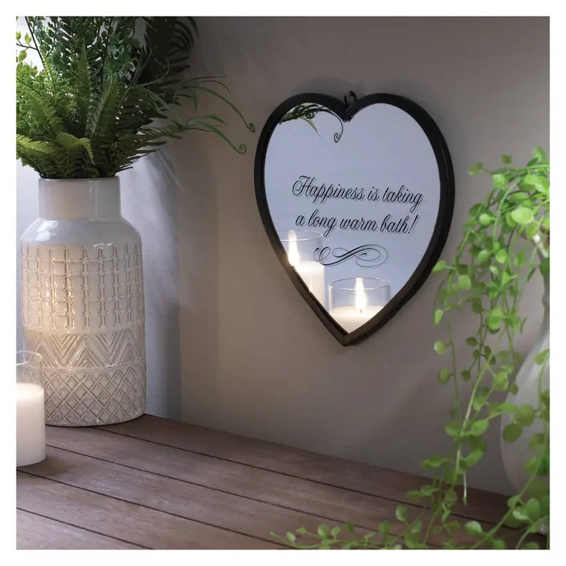 Heart Mirror Happiness Bath Dicksons Inc