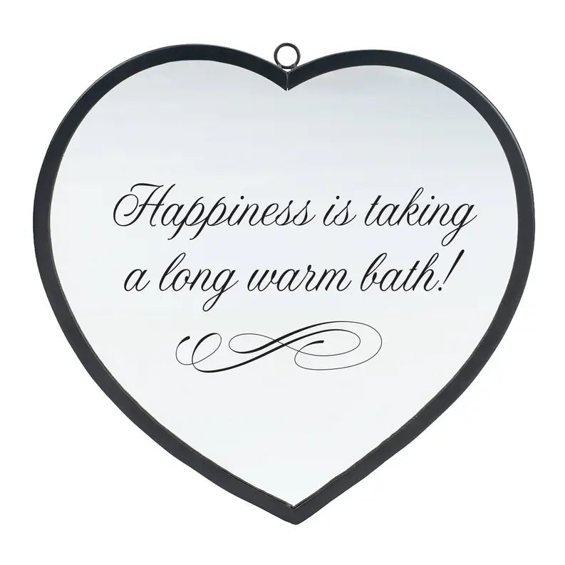 Heart Mirror Happiness Bath Dicksons Inc