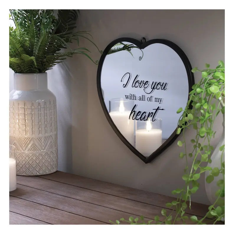 Heart Mirror I Love You With Dicksons Inc
