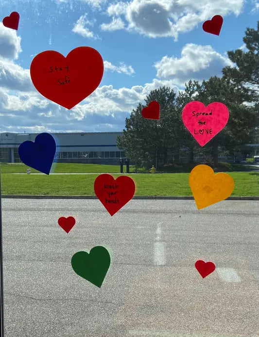 Heart Single Color Super Cut-Outs Creative Shapes