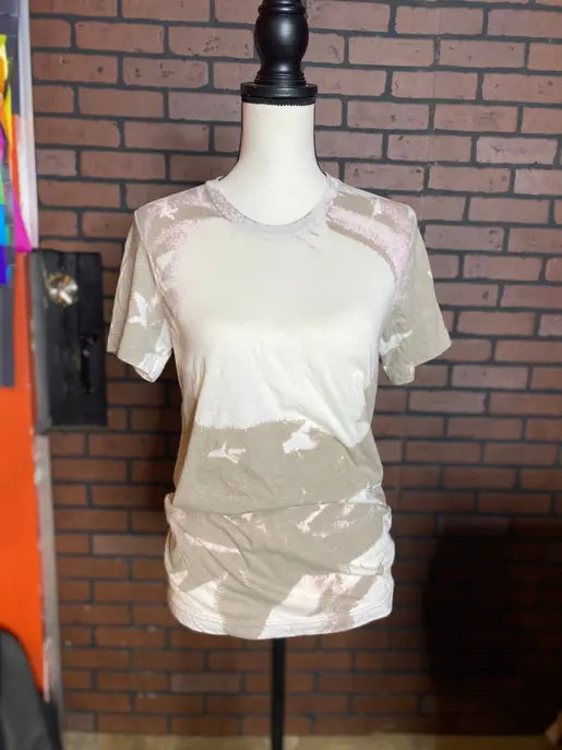Heather Stone Bleach Blank Tee The Blended Owl