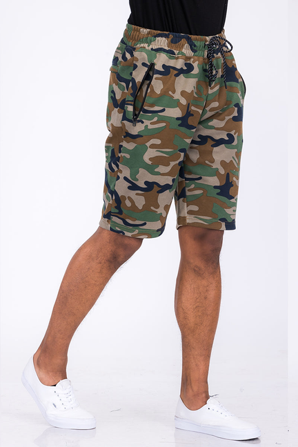 Heathered Cotton Shorts WEIV
