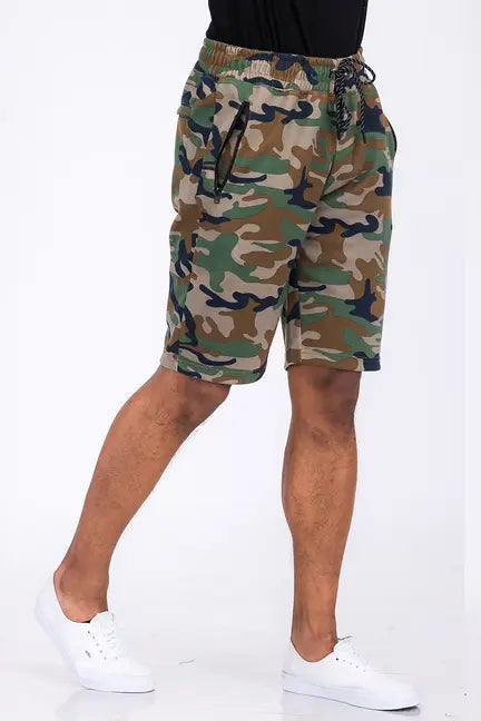 Heathered Cotton Shorts WEIV