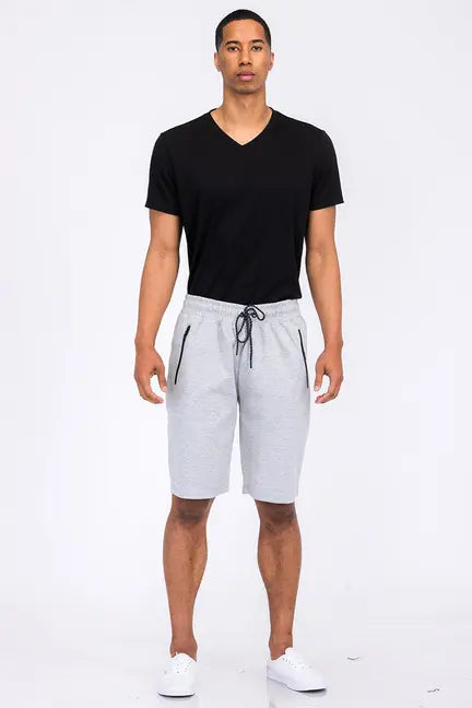 Heathered Cotton Shorts WEIV
