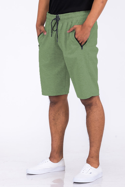 Heathered Cotton Shorts WEIV