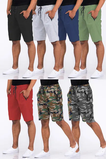 Heathered Cotton Shorts WEIV