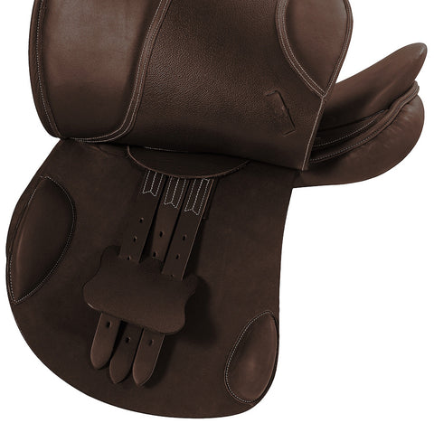 Henri de Rivel Carmel Covered Close Contact Jumping Saddle JPC Equestrian