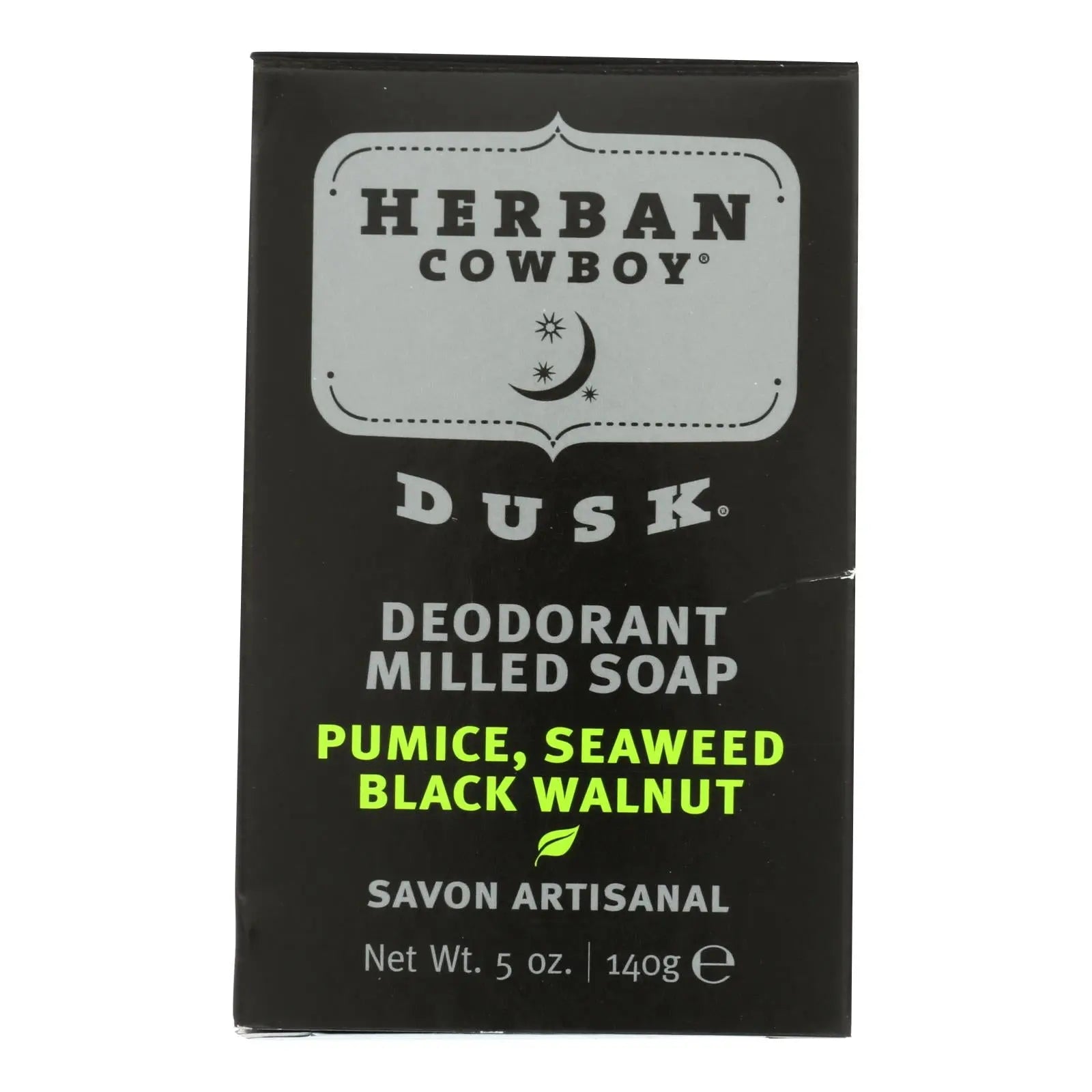Herban Cowboy Milled Bar Soap Dusk - 5 Oz - GreatEagleInc