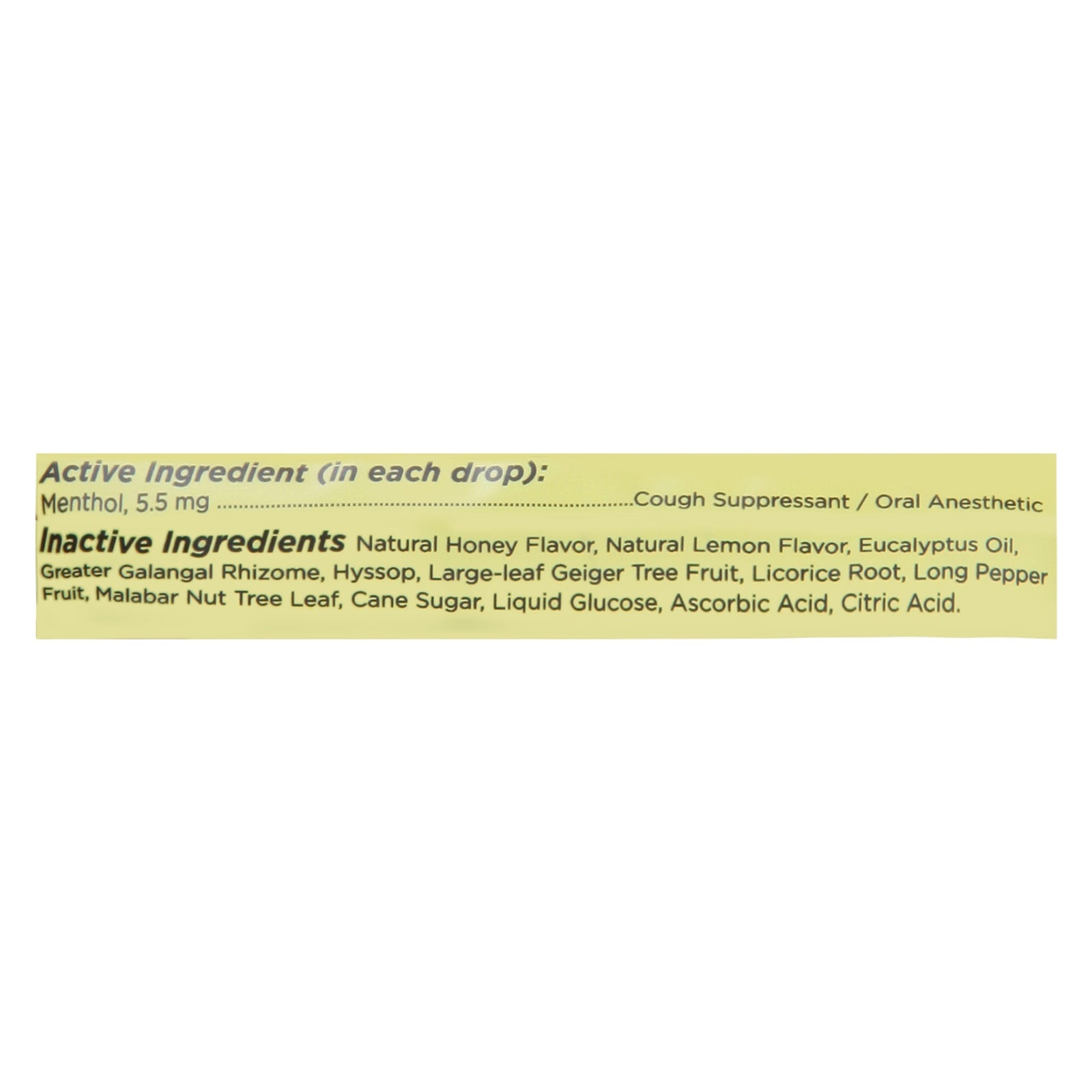 Herbion Naturals - Cough Drops Honey - 1 Each - 25 Ct Herbion Naturals