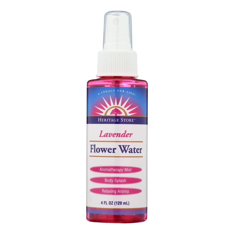 Heritage Products Flower Water Lavender - 4 Fl Oz Heritage Products