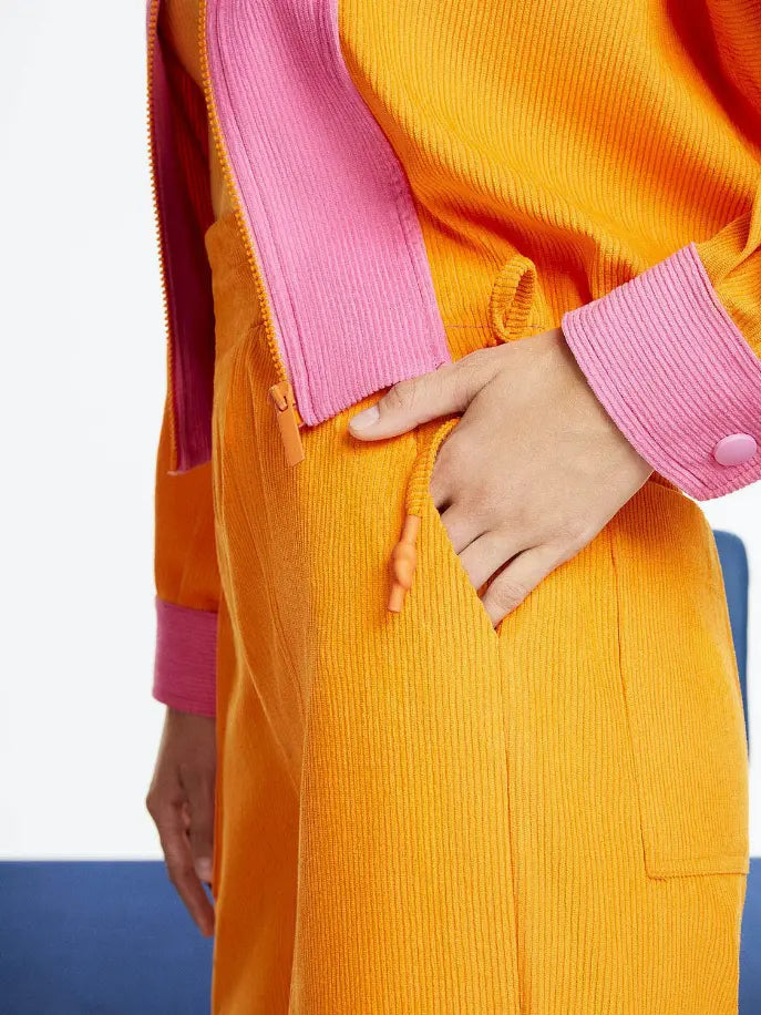 High Collar Corduroy Jacket Monique Store
