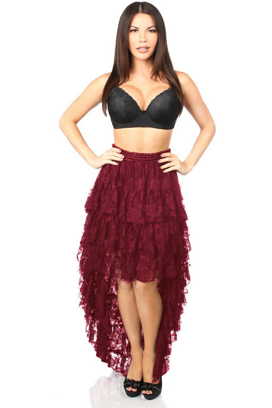 High Low Lace Skirt Daisy Corsets