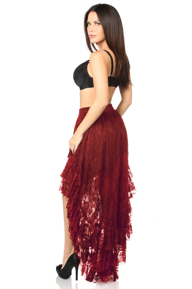 High Low Lace Skirt Daisy Corsets