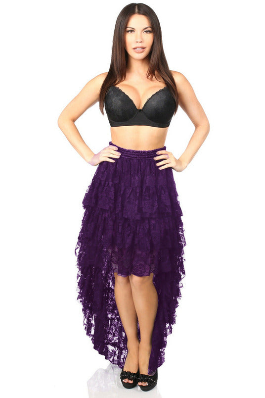 High Low Lace Skirt Daisy Corsets