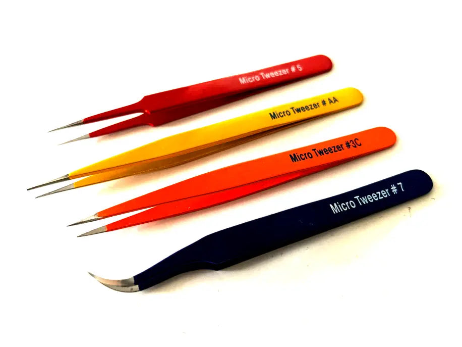 High Quality Micro Tweezers Variety Pack Stainless Steel Hashir Products
