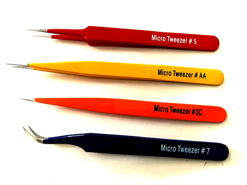 High Quality Micro Tweezers Variety Pack Stainless Steel Hashir Products