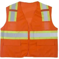 High Visibility Polyester ANSI Class 2 S MUTUAL INDUSTRIES INC.