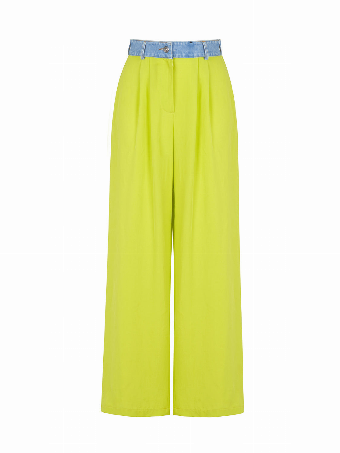 High-Waisted Wide Leg  Pants Monique Store