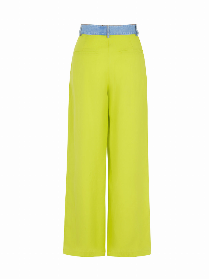 High-Waisted Wide Leg  Pants Monique Store