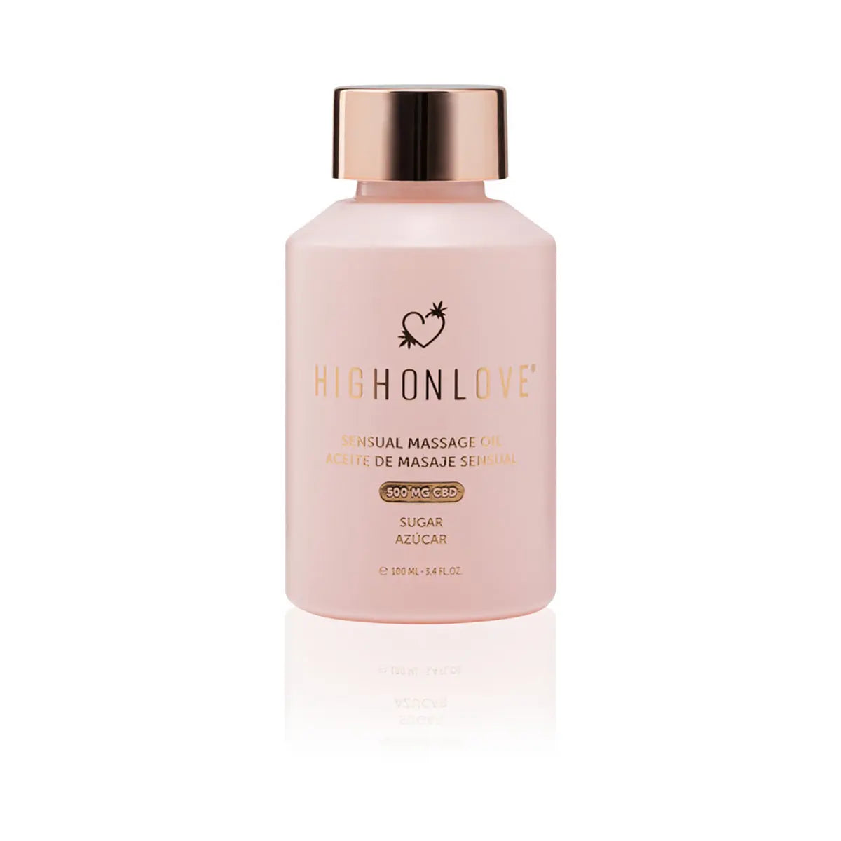 HighOnLove CBD Sensual Massage Oil - Sugar High HighOnLove
