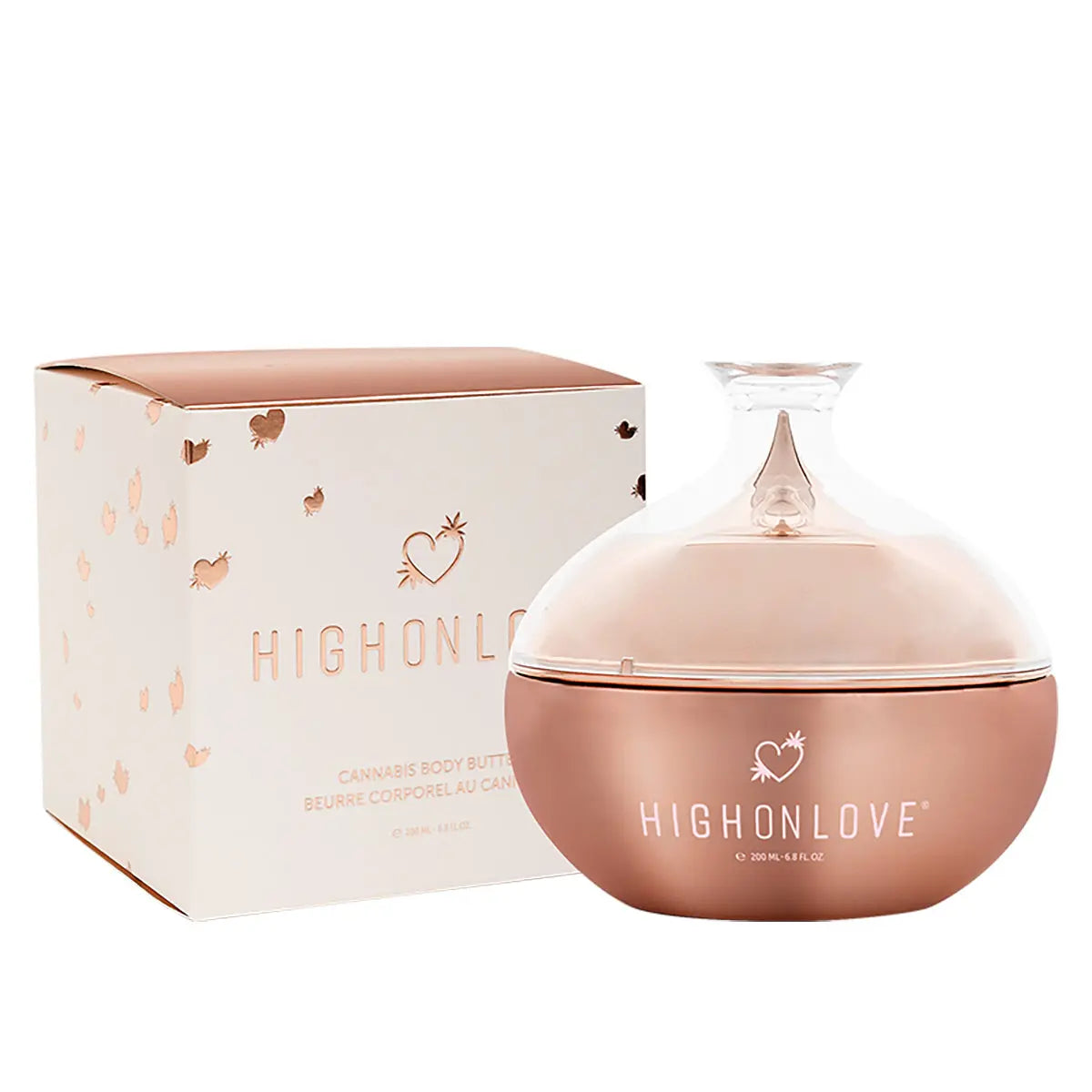 HighOnLove Cannabis Body Butter 200ml HighOnLove