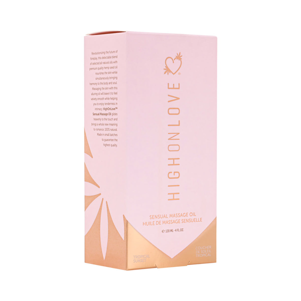 HighOnLove Massage Oil - Tropical Sunset 120ml HighOnLove
