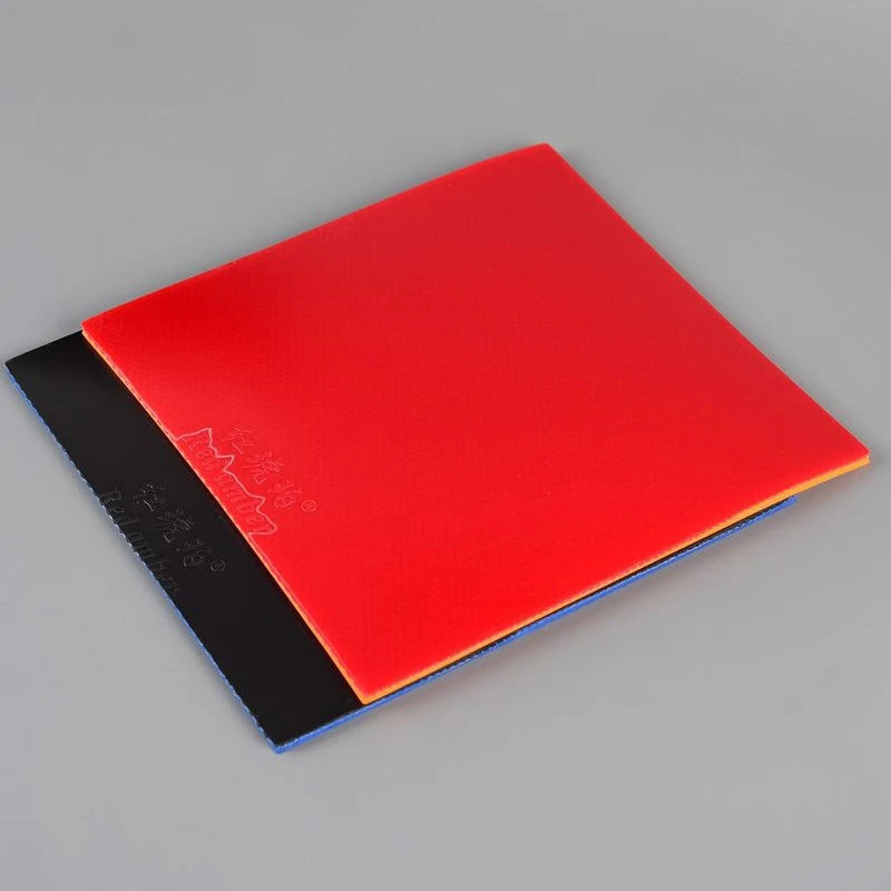 Highly Elastic Stick Rubber Pips-In Ping Pong Red Amber Table Tennis Rubber Rubber Astringent Sponge For Table Tennis Training GreatEagleInc