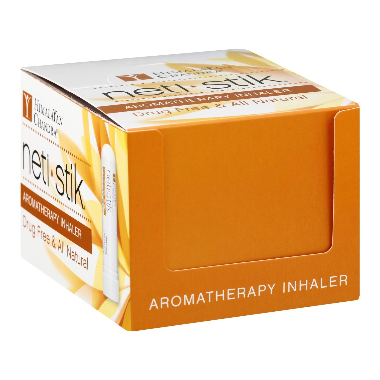 Himalayan Institute Neti Stick Display Center- 2 Oz  - Case Of 12 - GreatEagleInc