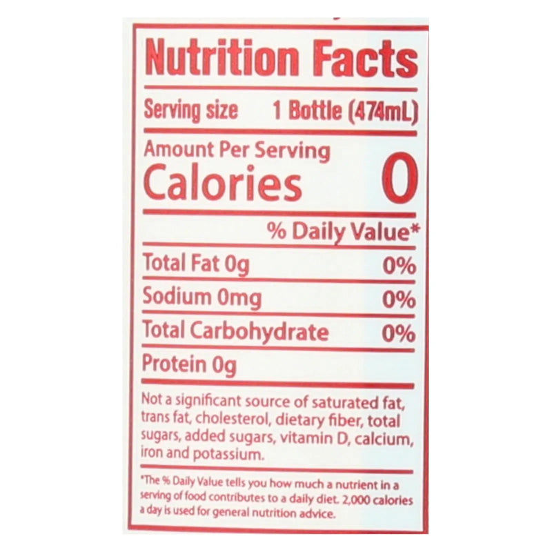 Hint Peach Water - Peach - Case Of 12 - 16 Fl Oz. Hint