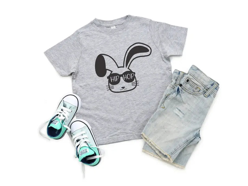 Hip Hop Bunny Easter Shirt for Kids Stiles Tee